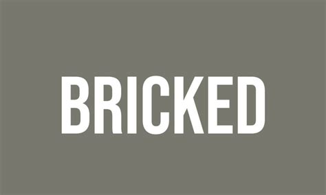 brick meaning slang|what does bricked mean.